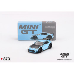 MiniGT Toyota GR86 LB Nation Baby Blue 1:64 Diecast Model 873