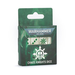 Games Workshop Warhammer 40k: Chaos Knights Dice 40-30