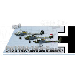 Great Wall Hobby S4820 WWII Fw189A-1 & A-2 3-in-1 1:48 Model Kit