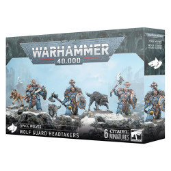 Games Workshop Warhammer 40k Space Wolves: Wolf Guard Headtakers 53-29