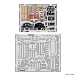 Zoukei Mura SWS24-M03 Ho 229 B Interior and Air Brake Set 1:32