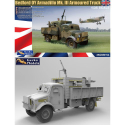 Gecko 35GM0154 Bedford OYD Armadillo Mk. III Armoured Truck 1:35 Model Kit