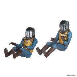 Zoukei Mura SWS24-F01 Ho 229 B Forward Facing Pilots Figure Set 1:32