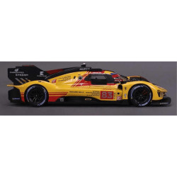 Bburago Ferrari Racing 499P LM Hypercar 2024 AF Corse #83 Deluxe Case 1:18 16313