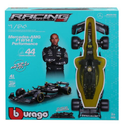 Bburago F1 MBb W14 2023 Hamilton 1:24 Diecast Car Model Kit 28506