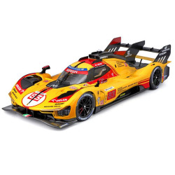 Bburago Ferrari Racing 499P LM Hypercar 2024 AF Corse #83 Hard Case 1:43 36317