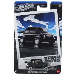 Hot Wheels Silver Series - Icons: '60s Fiat 500 D Modificado JBY88 3/5