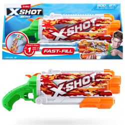 Zuru XShot Water Pump Action Water Blaster Fast-Fill - Orange Camo Skin