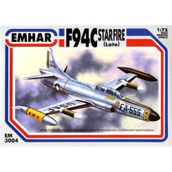 Emhar 3004 Lockheed F-94C Starfire Late Version 1:72 Model Kit