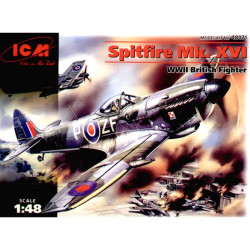 ICM 48071 Supermarine Spitfire Mk.XVI 1:48 Aircraft Model Kit