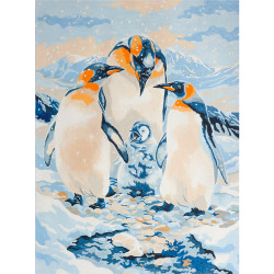 Royal & Langnickel Paint by Numbers Penguin Family PJS93