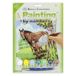 Royal & Langnickel Paint by Numbers Mare & Foal PJS21