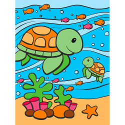 Royal & Langnickel My First Sea Turtles Paint by Numbers MFP21