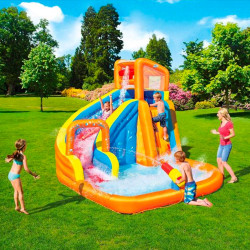 Bestway H2OGO!! Constant Air Turbo Splash Water Park Bouncy Castle 53301