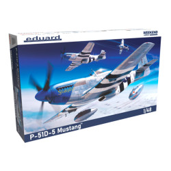 Eduard 84172 P-51D-5 Mustang Weekend Edition 1:48 Model Kit