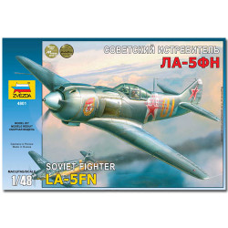 ZVEZDA 4801 LA-5FN WWII Fighter Military Model Kit 1:48
