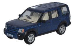 Oxford Diecast 76LRD006 Land Rover Discovery 3 Cairns Blue Metallic OO Gauge