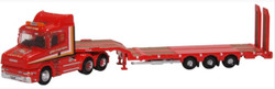 Oxford Diecast NTCAB006 Scania T Cab Semi Low Loader Sandy Kydd N Gauge