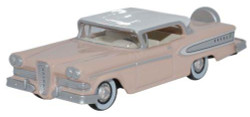 Oxford Diecast 87ED58003 Edsel Citation 1958 Chalk Pink/Frost White HO