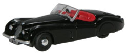 Oxford Diecast 76XK120005 Jaguar XK120 Black OO Gauge