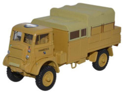 Oxford Diecast 76QLB002 Bedford QLB 42 LAA Regiment Libya 1942 OO Gauge