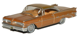 Oxford Diecast 87PB59001 Pontiac Bonneville Coupe 1959 Canyon Copper Metallic HO