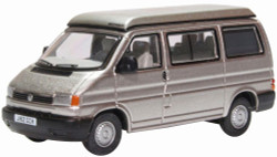 Oxford Diecast 76T4005 VW T4 Westfalia Camper Silver Grey OO Gauge