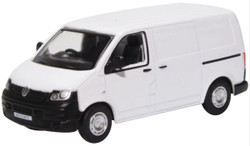 Oxford Diecast 76T5V002 VW T5 Van White OO Gauge