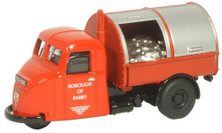 Oxford Diecast 76RAB004 Scammell Scarab Dustcart Borough of Barry OO Gauge