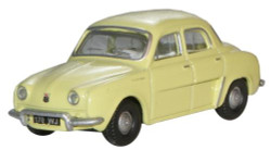 Oxford Diecast 76RD002 Renault Dauphine Yellow OO Gauge