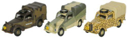 Oxford Diecast 76SET22 Austin Tilly Set (3) OO Gauge