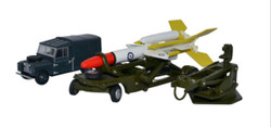 Oxford Diecast 76SET65 Bloodhound Missile Launcher Set (3) OO Gauge