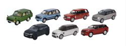 Oxford Diecast 76SET72 Range Rover Set (7) OO Gauge