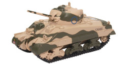 Oxford Diecast 76SM001 Sherman Tank MkIII 10th Armoured Division 1942 OO Gauge