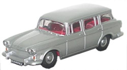 Oxford Diecast 76SS002 Humber Super Snipe Estate Silver Grey OO Gauge