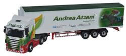 Oxford Diecast 76SHL11WF Stobart Lorry Andrea Atzeni OO Gauge