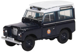 Oxford Diecast 76LR2AS004 Land Rover Series II Hong Kong Police OO Gauge