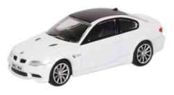 Oxford Diecast 76M3001 BMW M3 Coupe E92 Mineral White OO Gauge