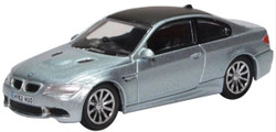 Oxford Diecast 76M3003 BMW M3 Coupe E92 Silverstone Blue OO Gauge