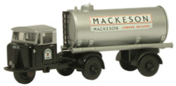 Oxford Diecast 76MH013 Mechanical Horse Tank Trailer Mackeson OO Gauge
