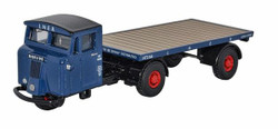 Oxford Diecast 76MH020 Scammell Mechanical Horse Flatbed LNER OO Gauge