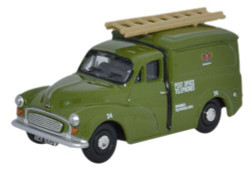 Oxford Diecast 76MM007 Morris Minor Van Post Office OO Gauge