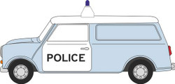 Oxford Diecast 76MV034  Mini Van West Mercia Police (Panda) OO Gauge
