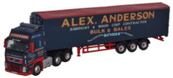 Oxford Diecast VOL01WF Volvo FH Walking Floor Alex Anderson OO Gauge