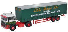 Oxford Diecast STOB027 Eddie Stobart Collection DAF 2800 Curtainside OO Gauge