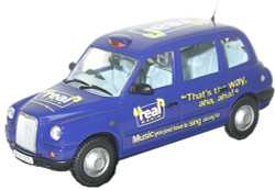 Oxford Diecast TX4003 TX4 Taxi Real Radio 1:43