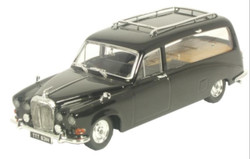 Oxford Diecast DS002 Daimler DS420 Hearse Black 1:43