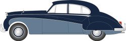Oxford Diecast NJAG8003  Jaguar MkVIII Indigo Blue/Cotswold Blue N Gauge