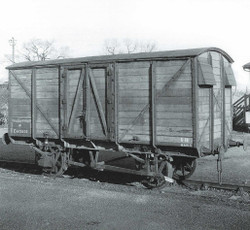 Oxford Rail 76GEGV002 NE GER 10t Covered Van 630616 OO Gauge