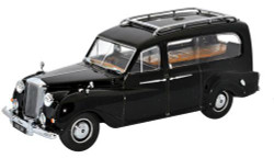 Oxford Diecast APH001 Austin Sheerline 125 Hearse Black 1:43